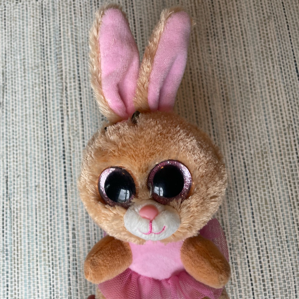Ty Beanie Boos Twinkle Ties the Ballerina Plush Bunny